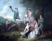 Johann Zoffany The Lavie Children oil on canvas